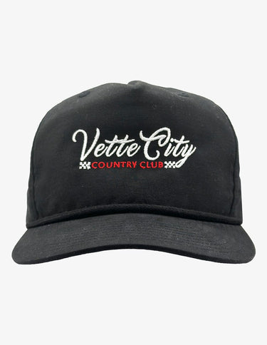 Vette City Country Club Cotton/Nylon Rope Hat Hat Greater Half